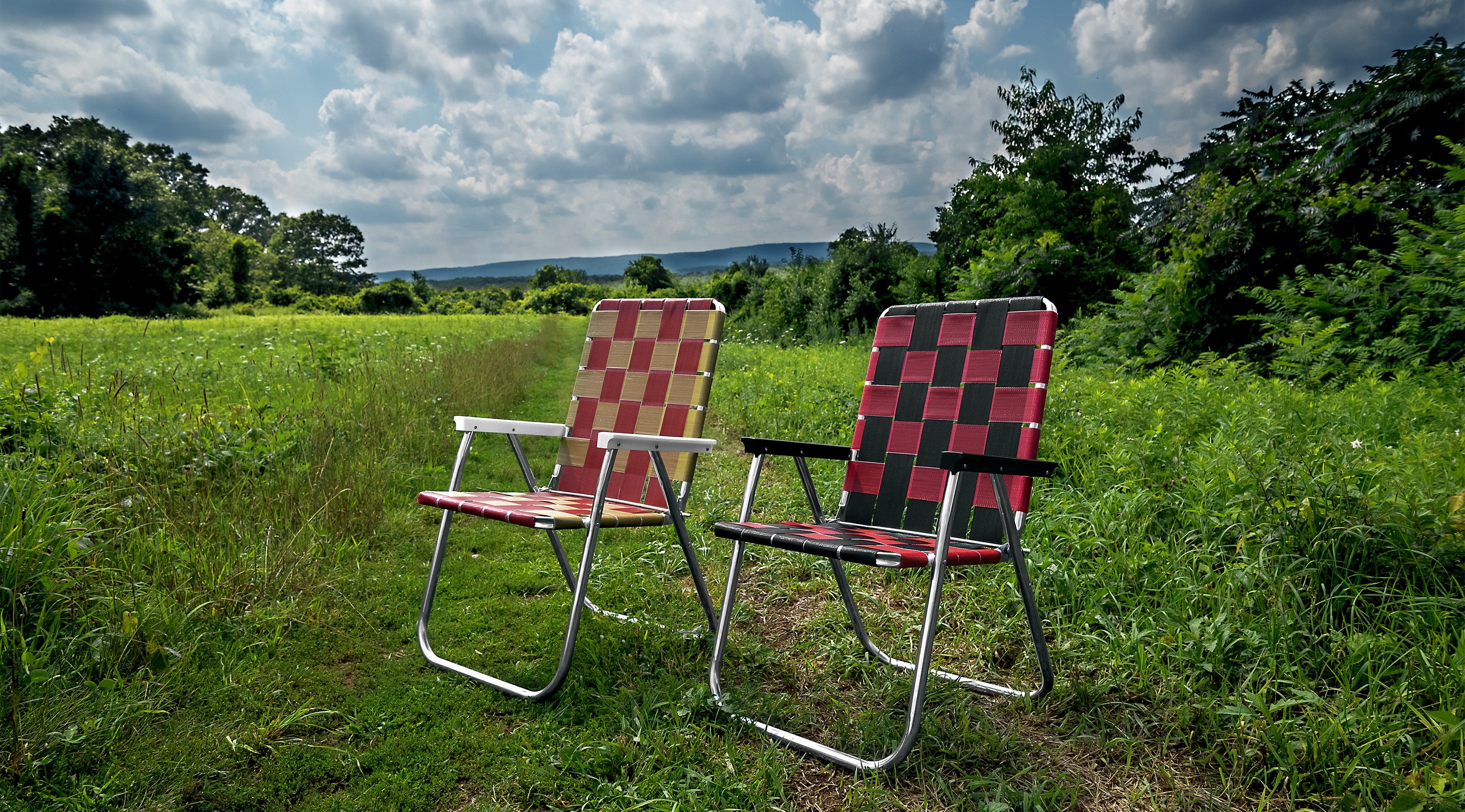 Aluminum webbed lawn chairs new arrivals