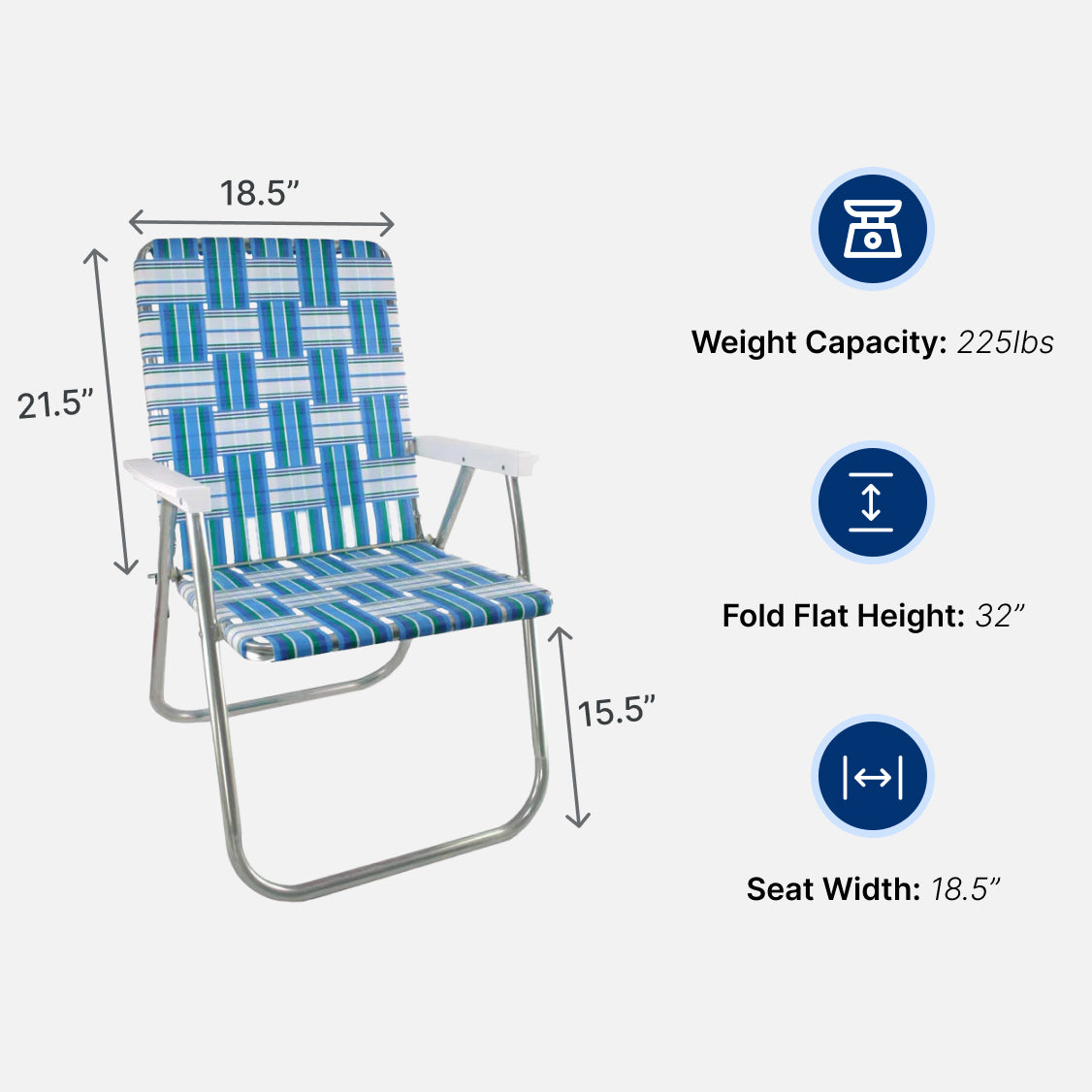 Sea Island Magnum Lawn Chair